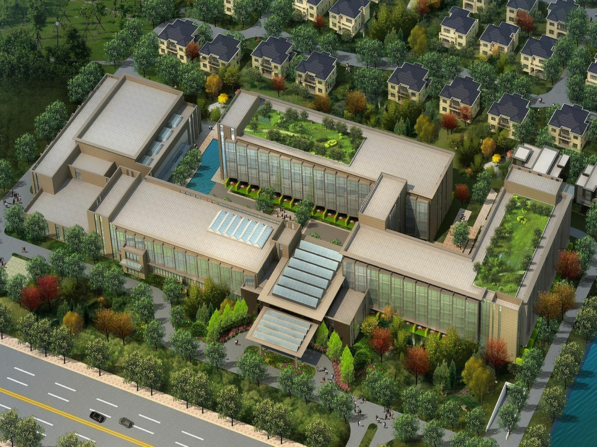 Sheraton Shanghai Chongming Hotel Exteriör bild
